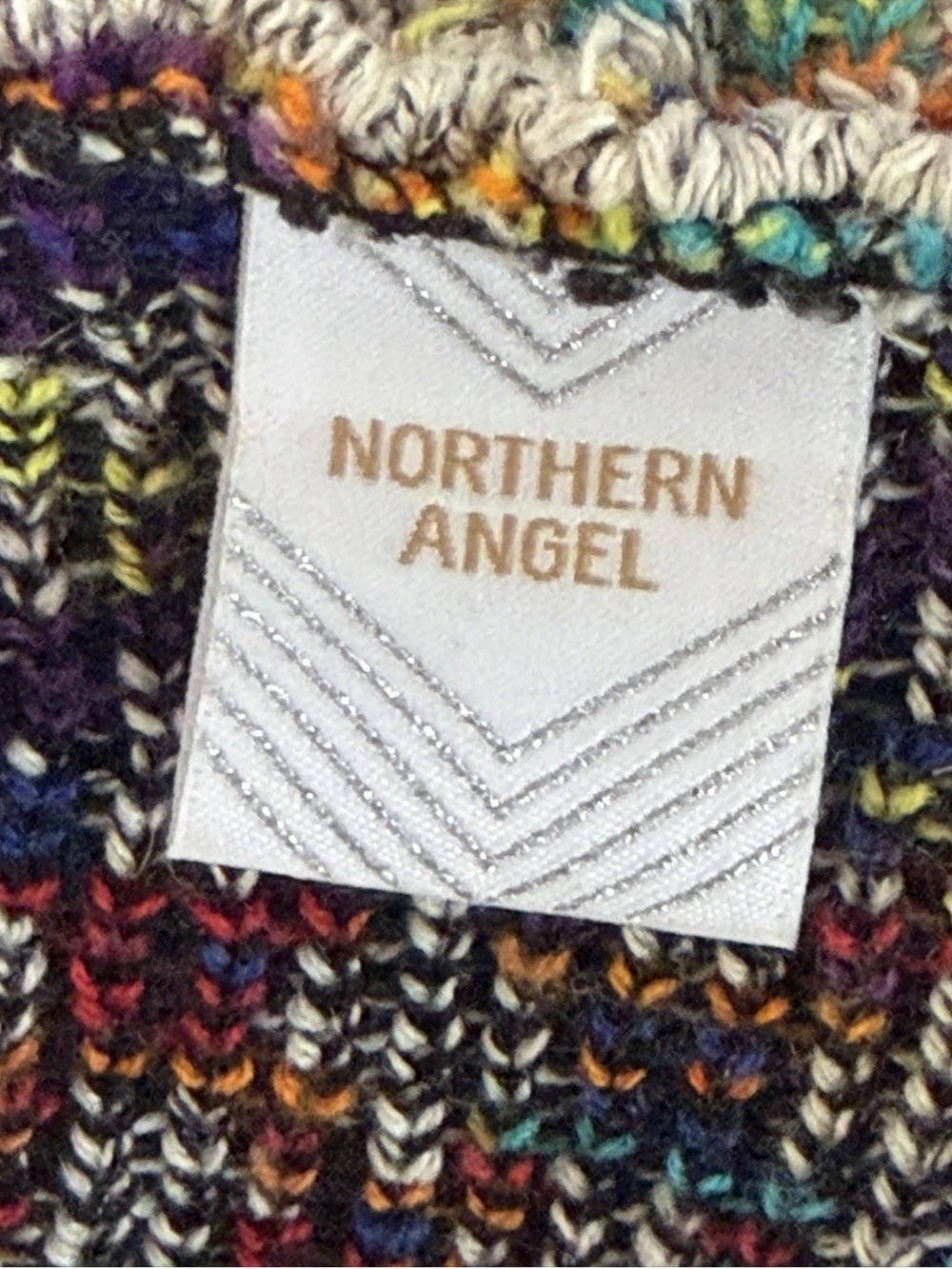Northern Angel Women’s Multicolored Aztec Hooded Duster Cardigan Size M/L - Picture 7 of 7